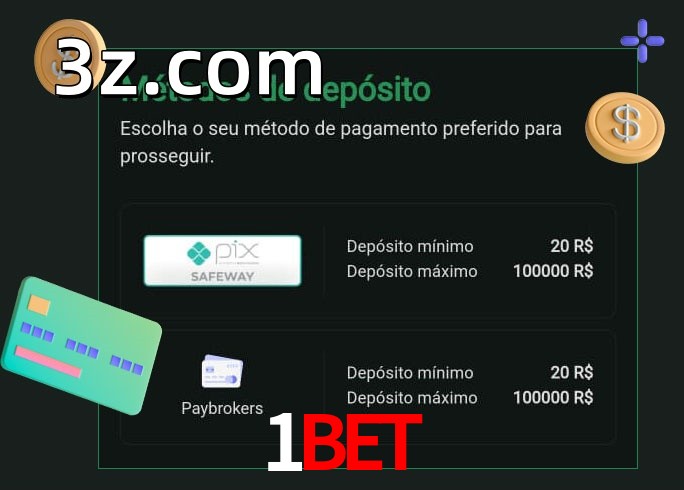 O cassino 1BETbet oferece uma grande variedade de métodos de pagamento